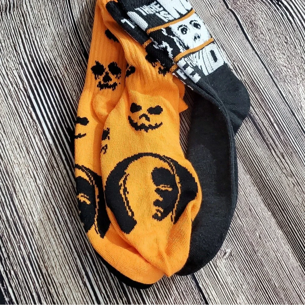 Novelty Socks Jason Halloween ll Crew Men's Sz 4-10, 3 Pairs‎ NEW, Unisex Socks